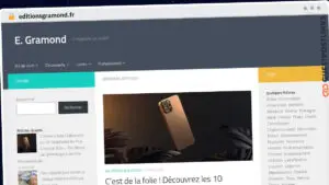 Publish Guest Post on editionsgramond.fr
