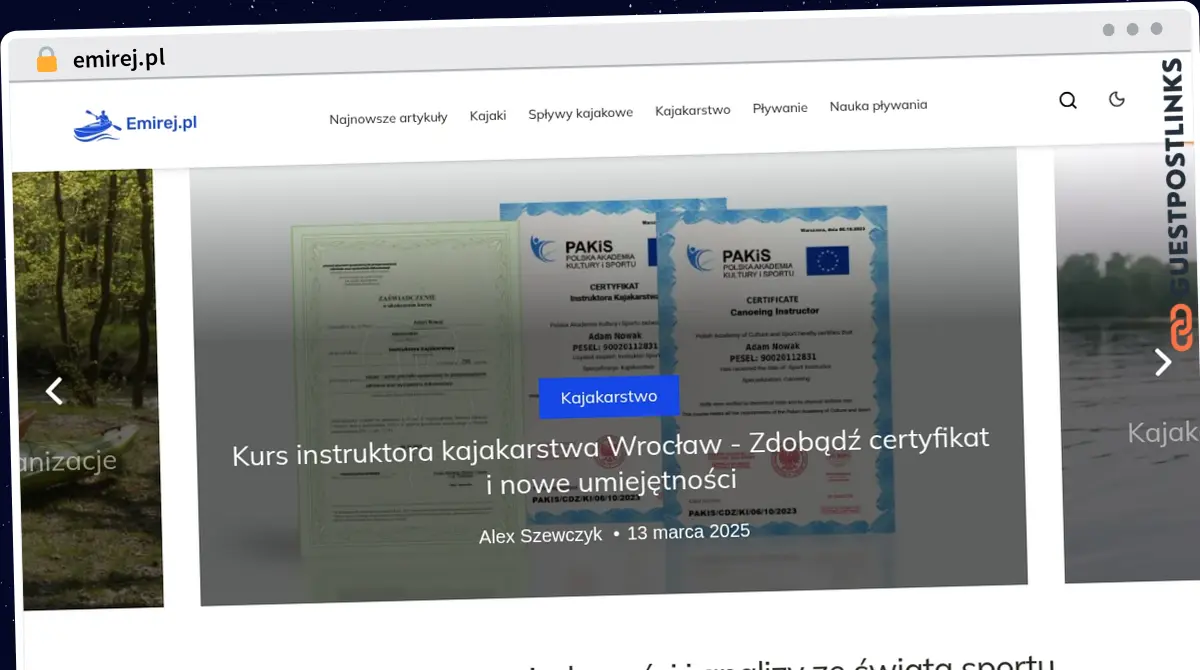 Publish Guest Post on emirej.pl