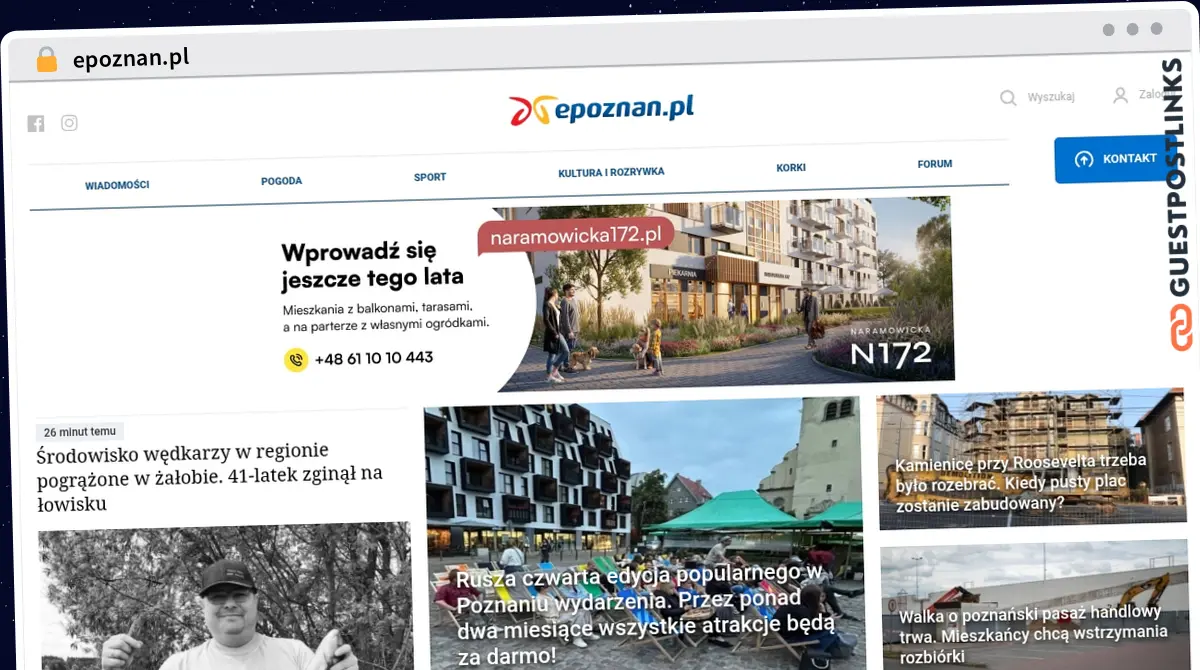 Publish Guest Post on epoznan.pl