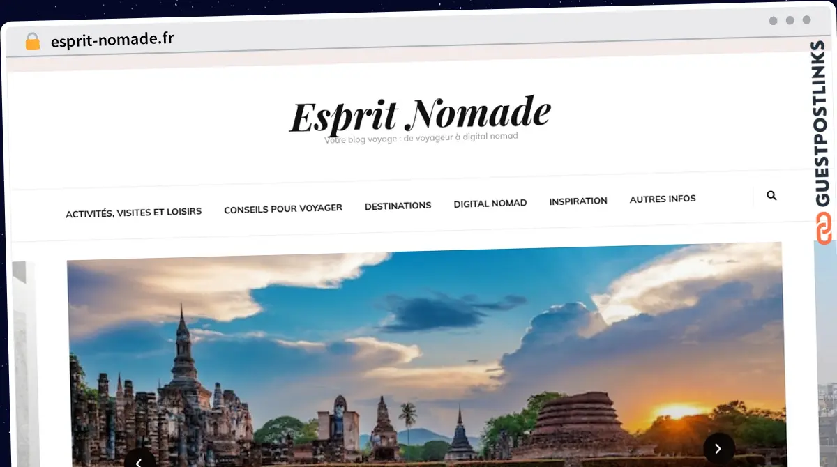 Publish Guest Post on esprit-nomade.fr