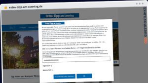 Publish Guest Post on extra-tipp-am-sonntag.de