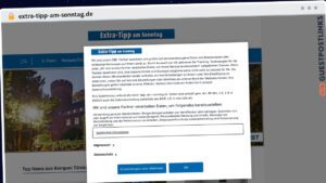 Publish Guest Post on extra-tipp-am-sonntag.de