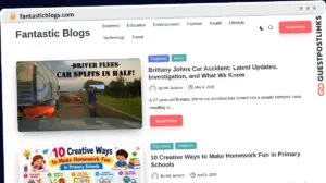 Publish Guest Post on fantasticblogs.com