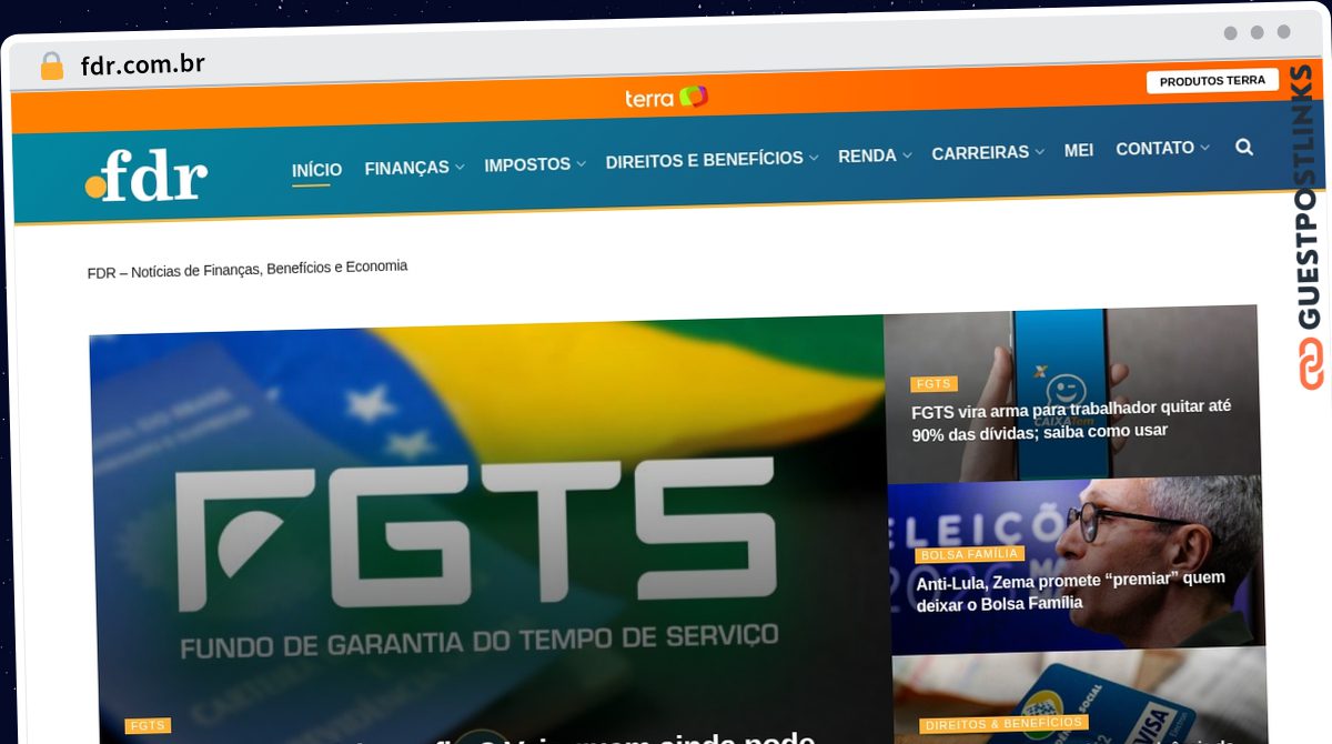 Publish Guest Post on fdr.com.br