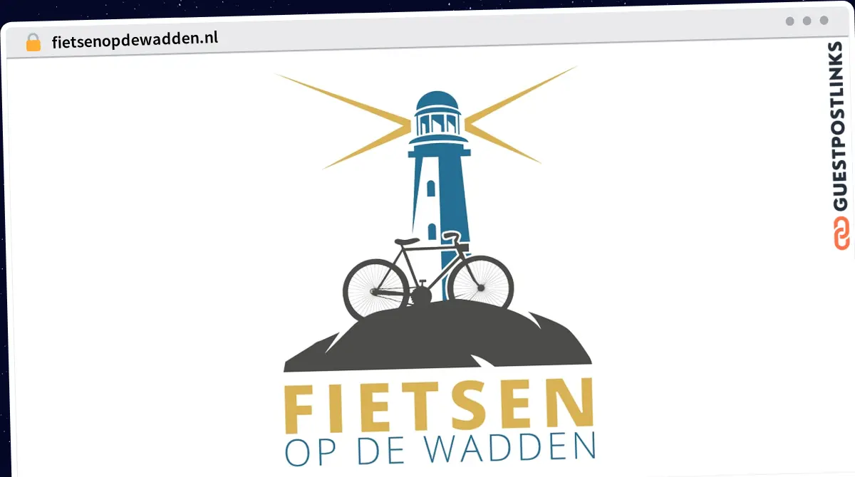 Publish Guest Post on fietsenopdewadden.nl