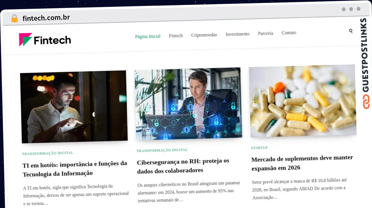 Publish Guest Post on fintech.com.br