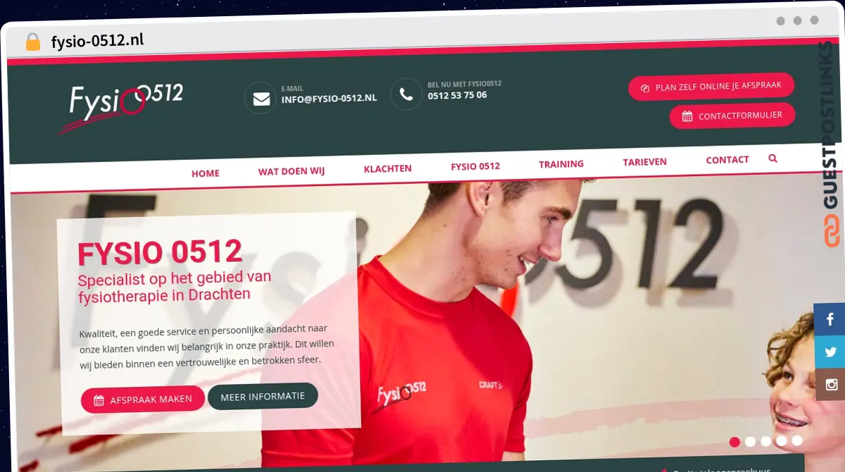 Publish Guest Post on fysio-0512.nl