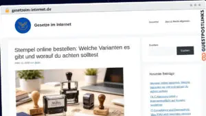 Publish Guest Post on gesetzeim-internet.de