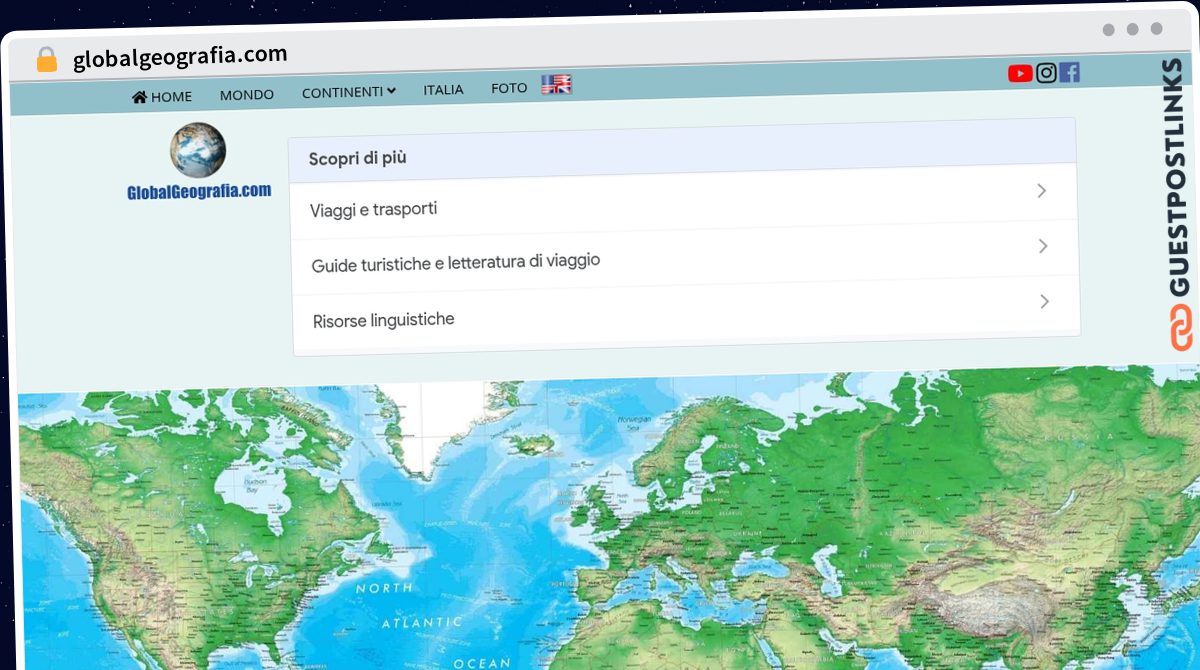 Publish Guest Post on globalgeografia.com