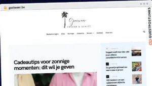 Publish Guest Post on goeiweer.be
