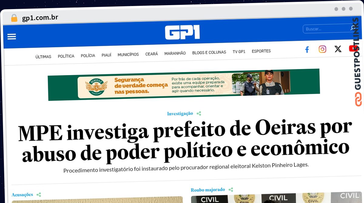 Publish Guest Post on gp1.com.br