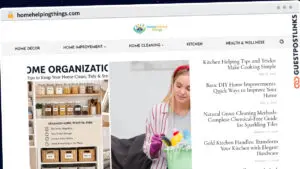 Publish Guest Post on homehelpingthings.com