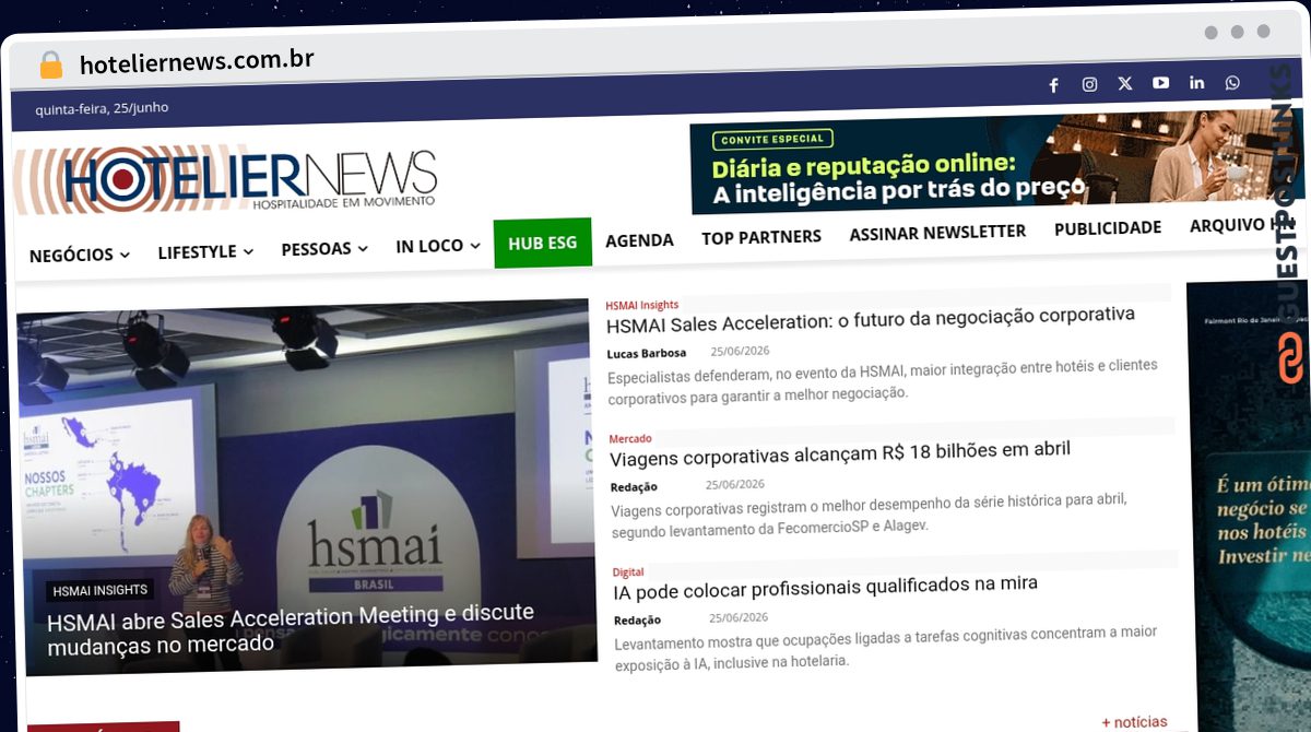 Publish Guest Post on hoteliernews.com.br