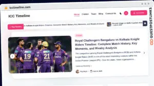 Publish Guest Post on icctimeline.com