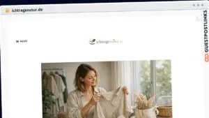 Publish Guest Post on ichtragenatur.de