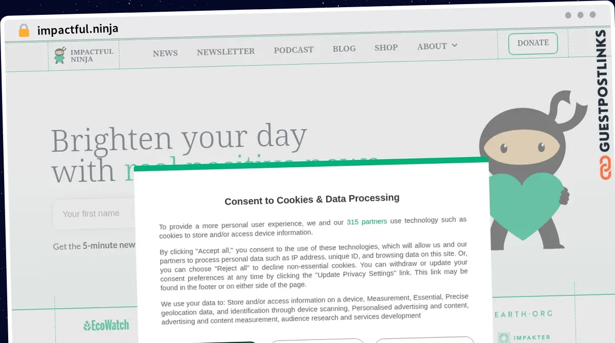 Publish Guest Post on impactful.ninja
