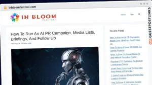 Publish Guest Post on inbloomfestival.com