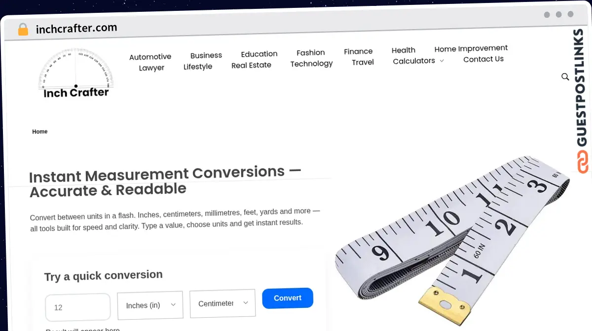 Publish Guest Post on inchcrafter.com