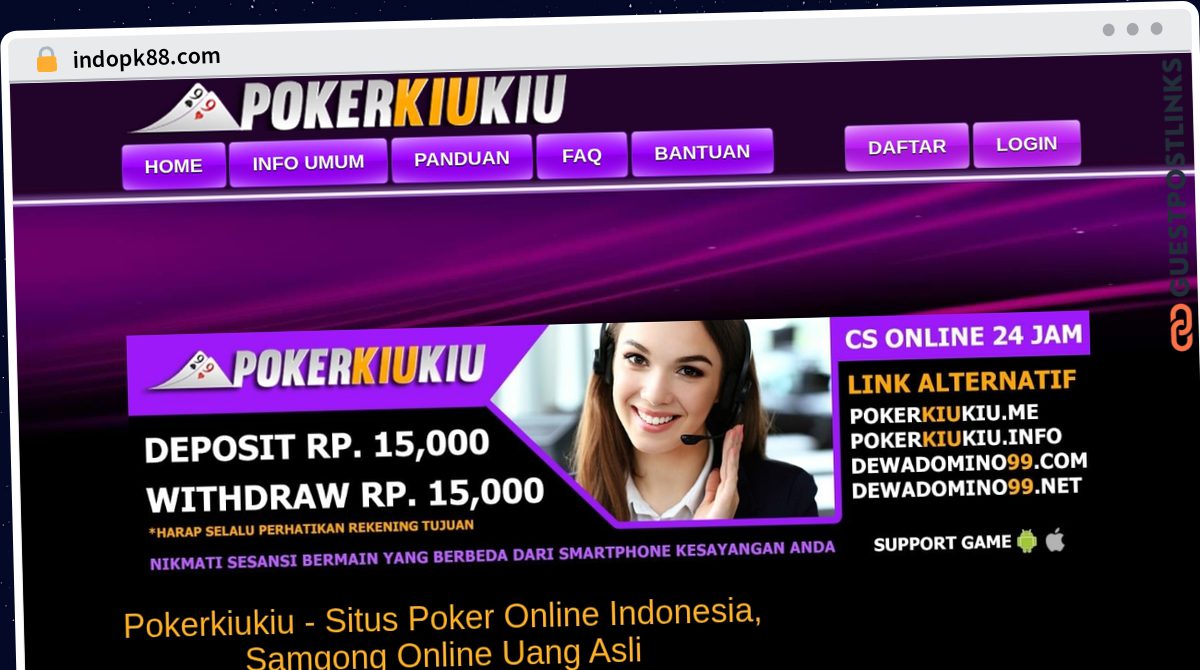 Publish Guest Post on indopk88.com