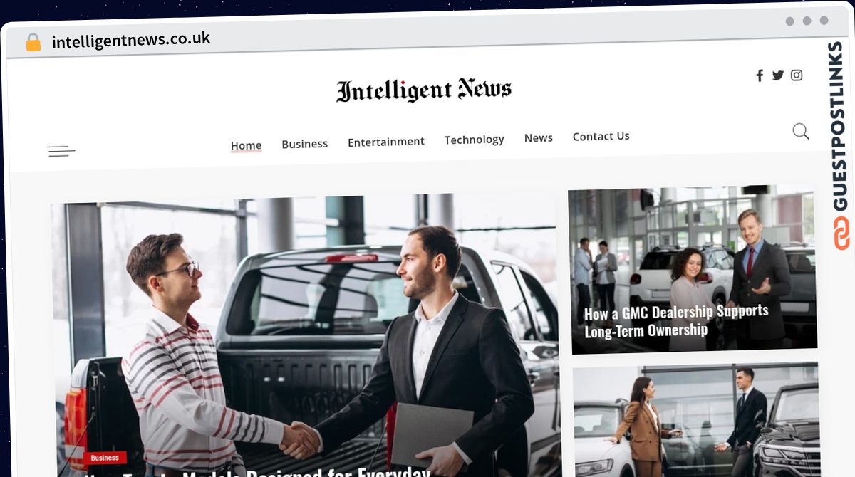 Publish Guest Post on intelligentnews.co.uk