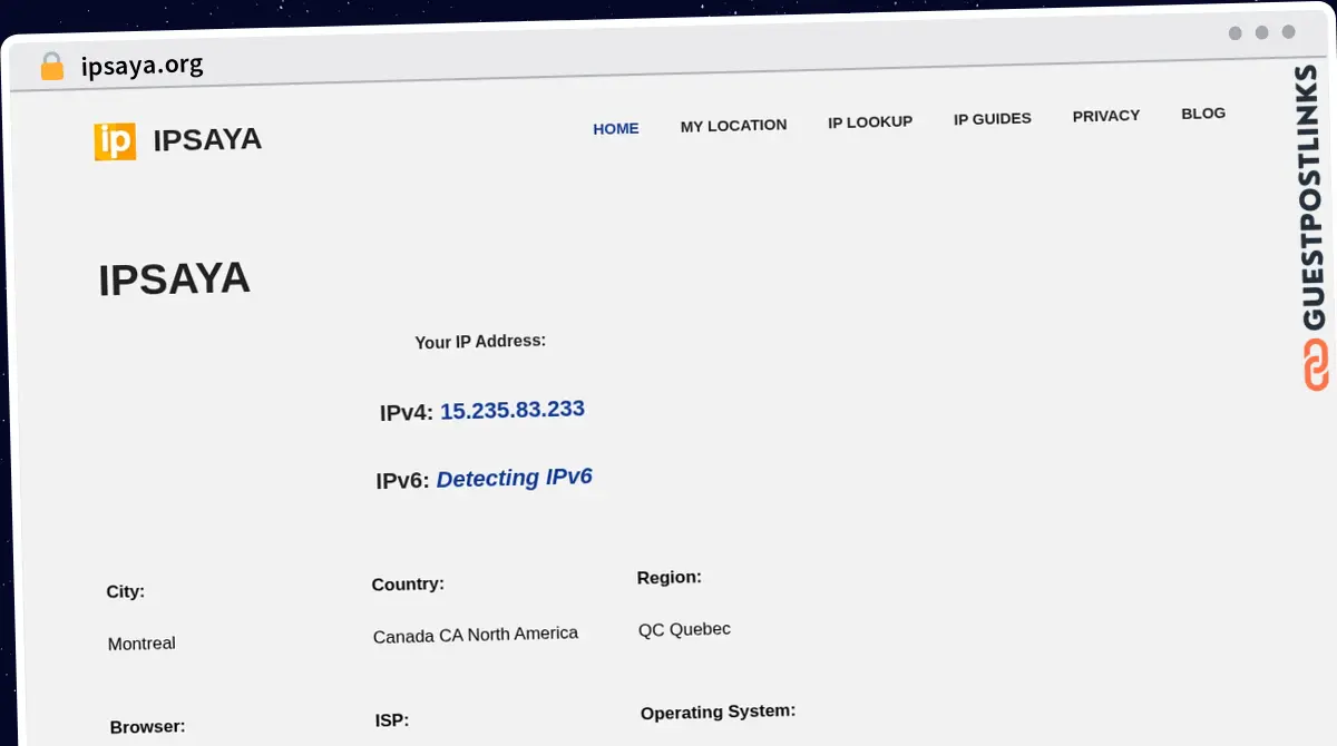 Publish Guest Post on ipsaya.org