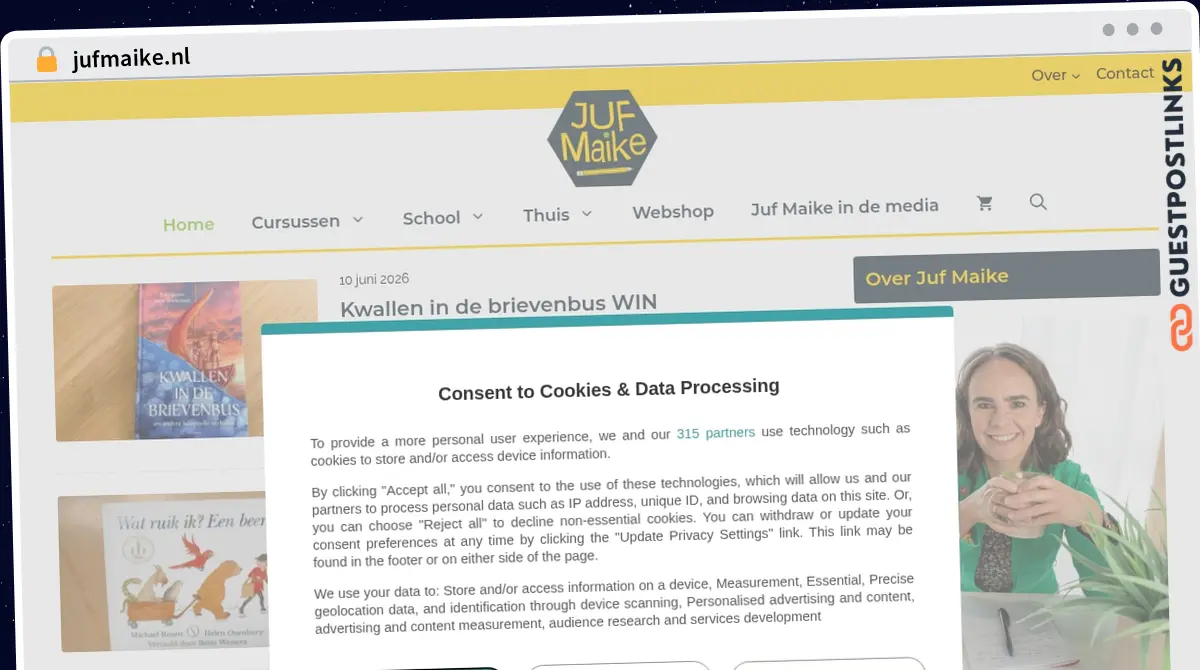 Publish Guest Post on jufmaike.nl