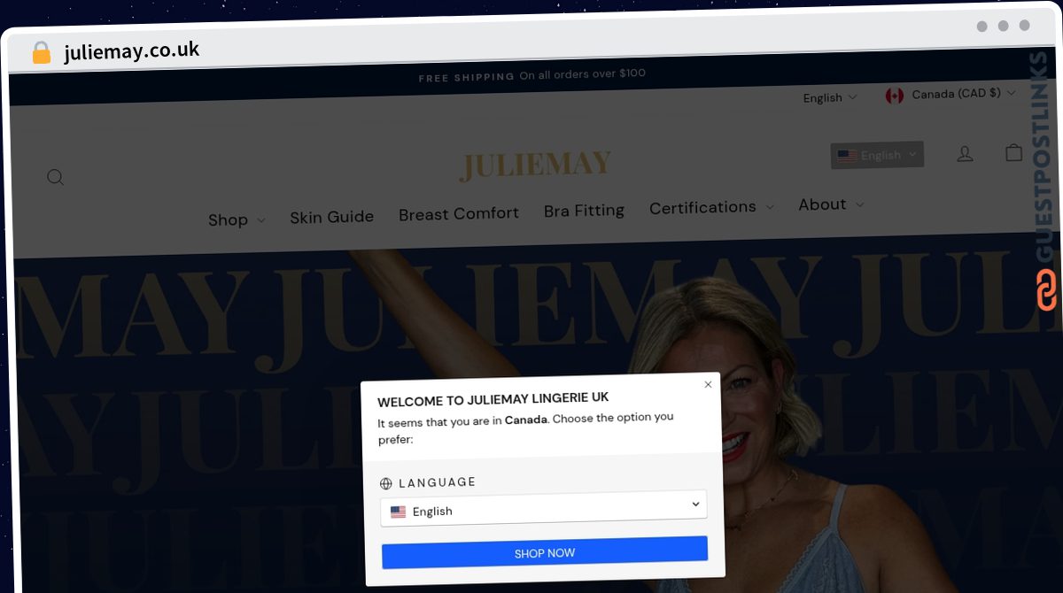Publish Guest Post on juliemay.co.uk