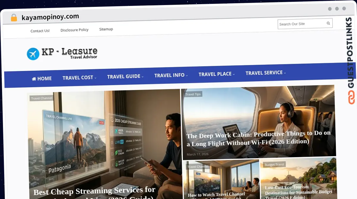 Publish Guest Post on kayamopinoy.com