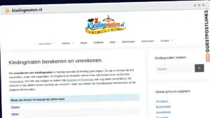 Publish Guest Post on kledingmaten.nl