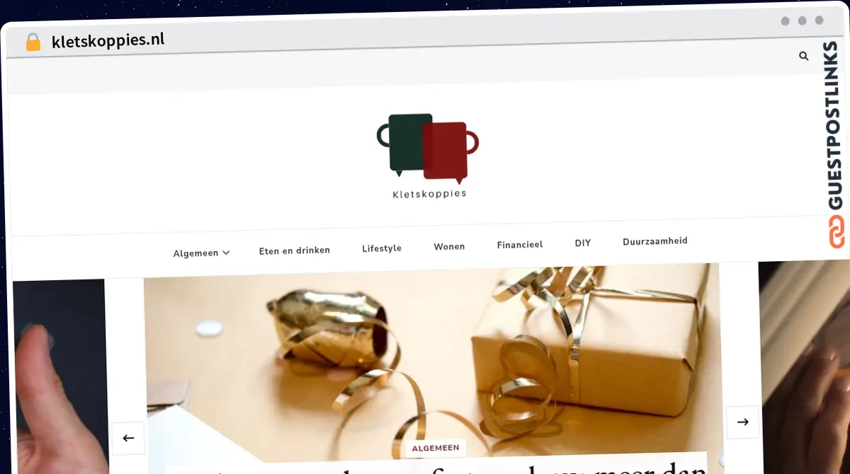 Publish Guest Post on kletskoppies.nl