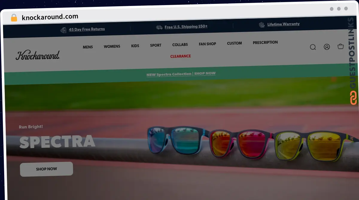 Publish Guest Post on knockaround.com