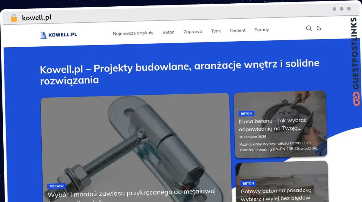 Publish Guest Post on kowell.pl