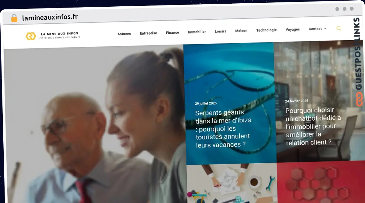 Publish Guest Post on lamineauxinfos.fr