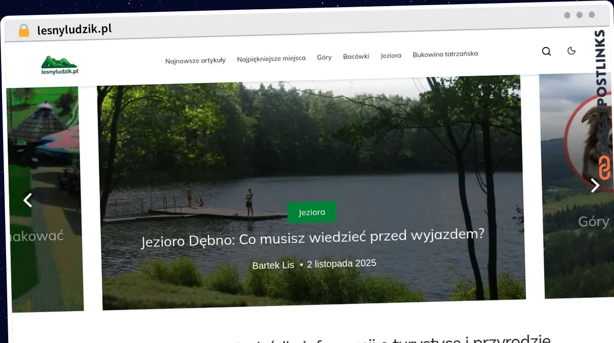 Publish Guest Post on lesnyludzik.pl