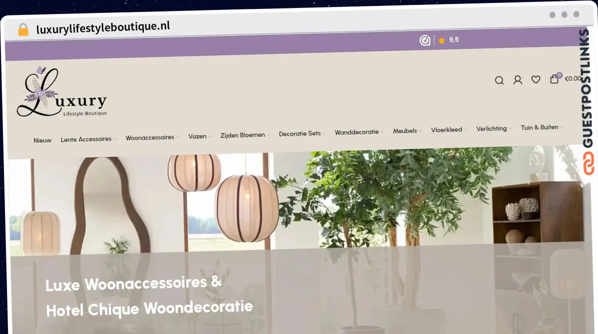 Publish Guest Post on luxurylifestyleboutique.nl