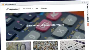 Publish Guest Post on maatmeten.nl