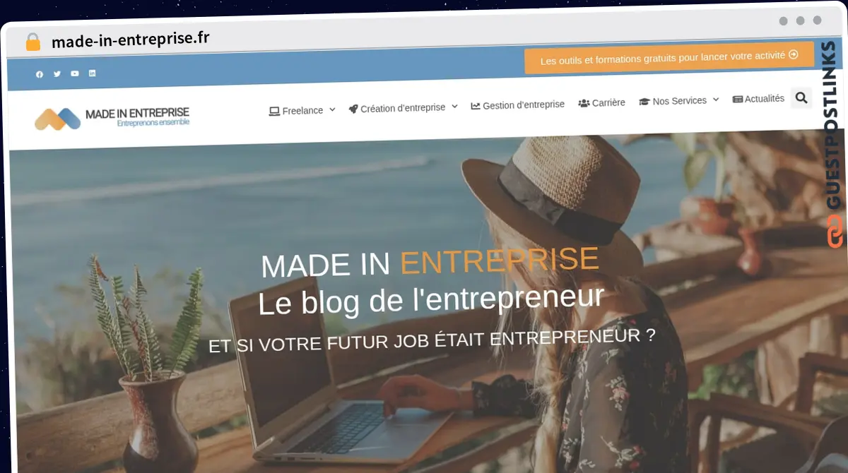 Publish Guest Post on made-in-entreprise.fr