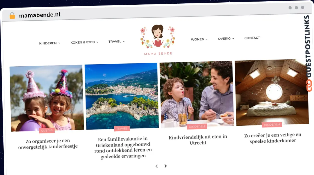 Publish Guest Post on mamabende.nl