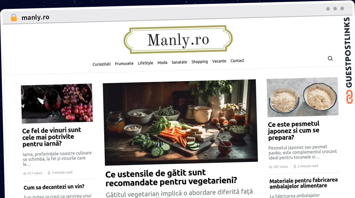 Publish Guest Post on manly.ro