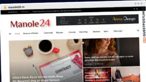 Publish Guest Post on manole24.ro