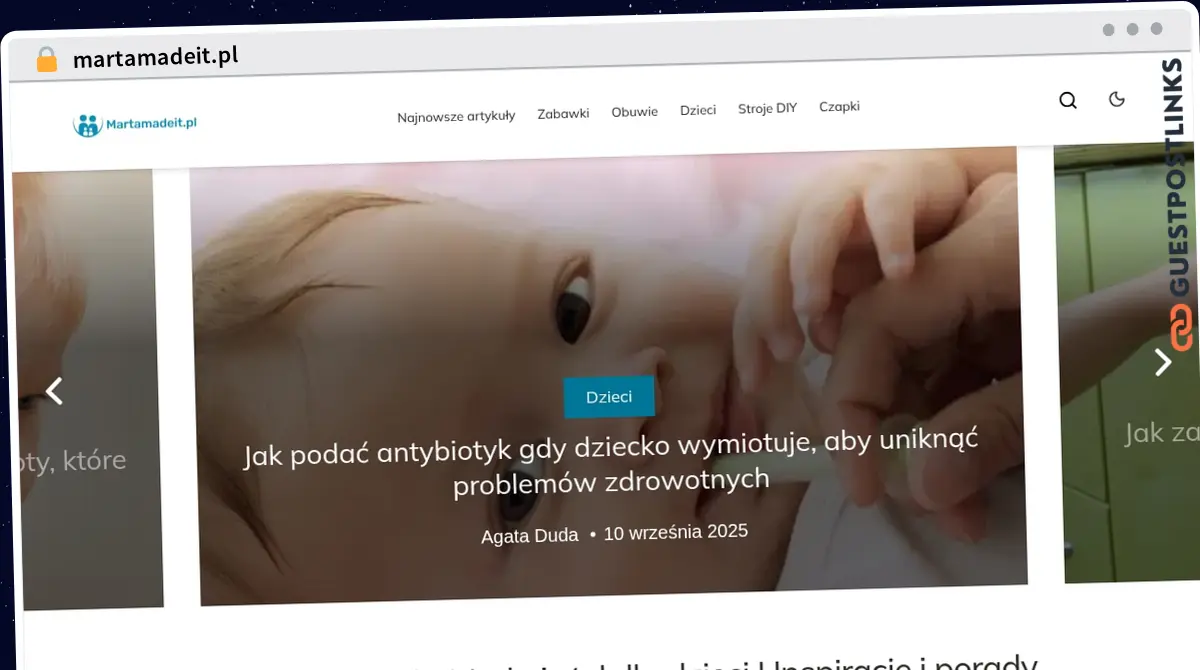 Publish Guest Post on martamadeit.pl