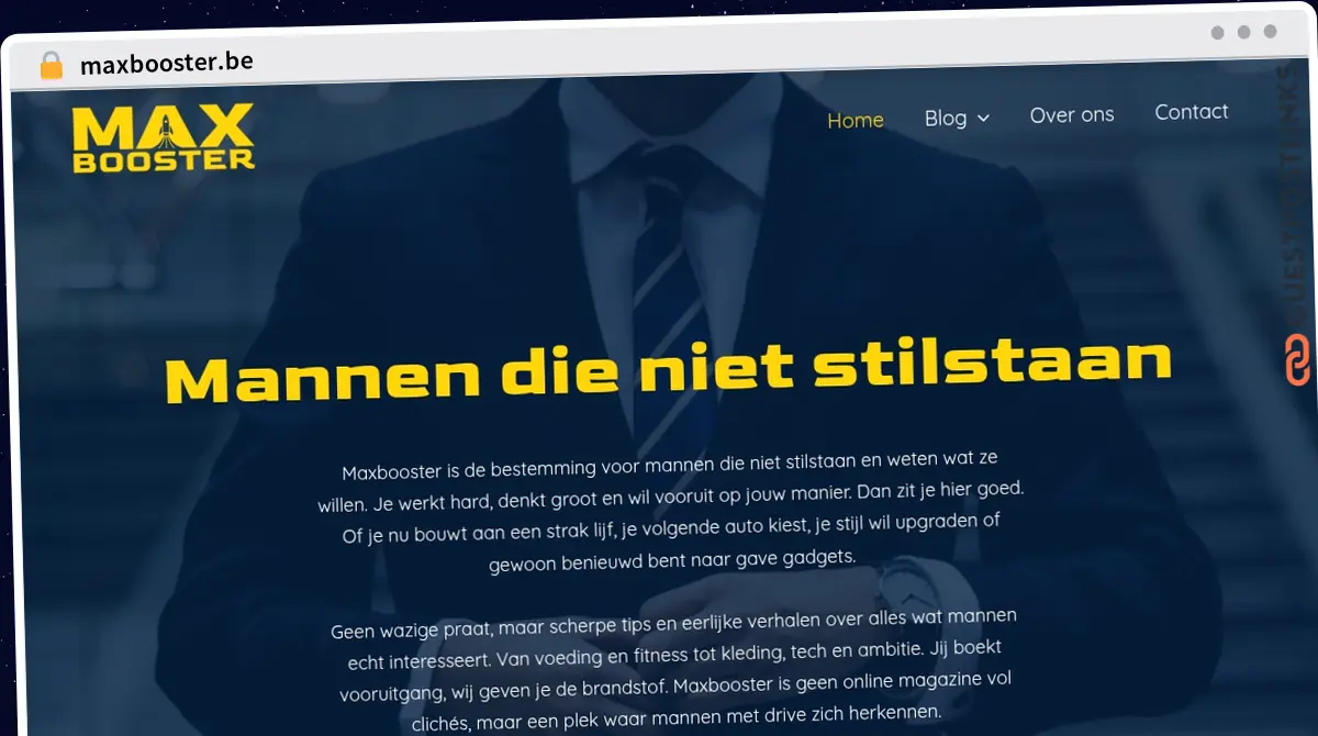 Publish Guest Post on maxbooster.be