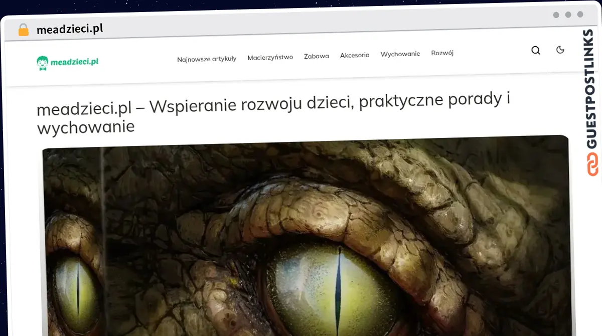 Publish Guest Post on meadzieci.pl