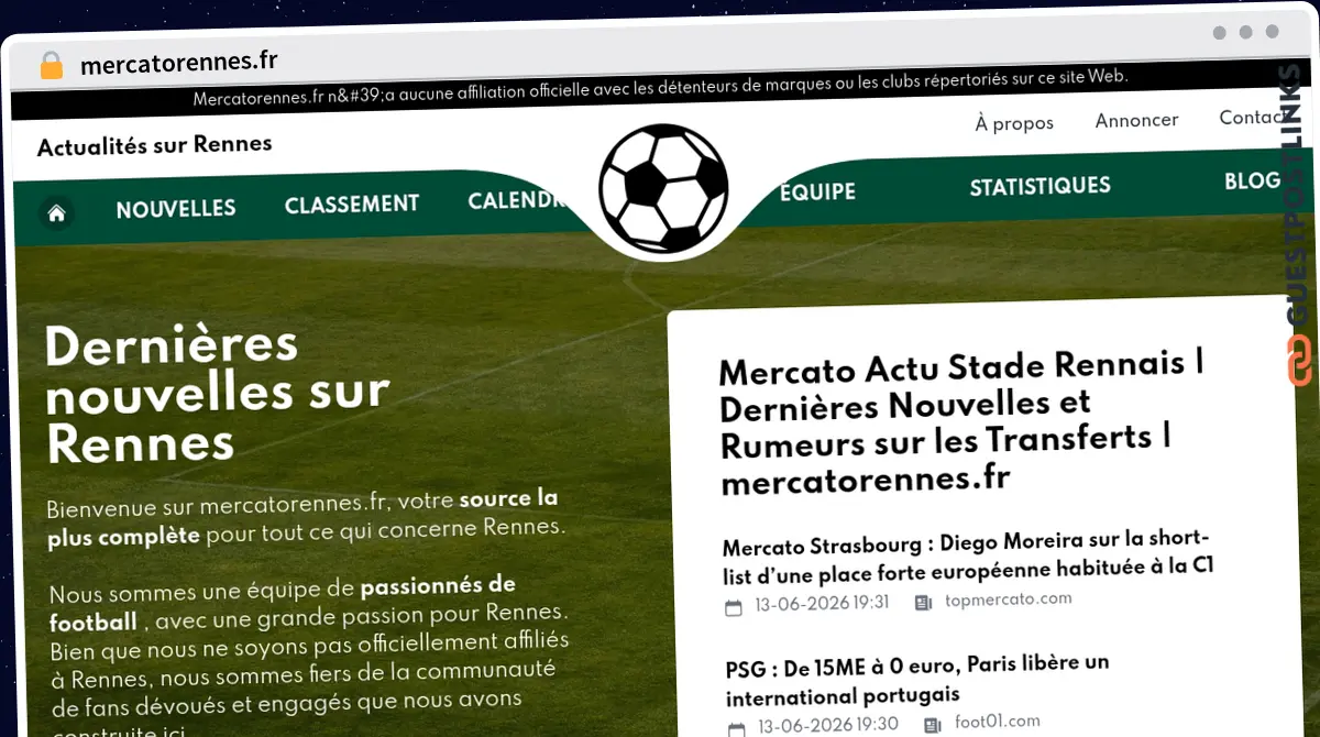 Publish Guest Post on mercatorennes.fr
