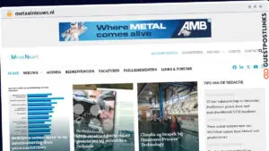 Publish Guest Post on metaalnieuws.nl