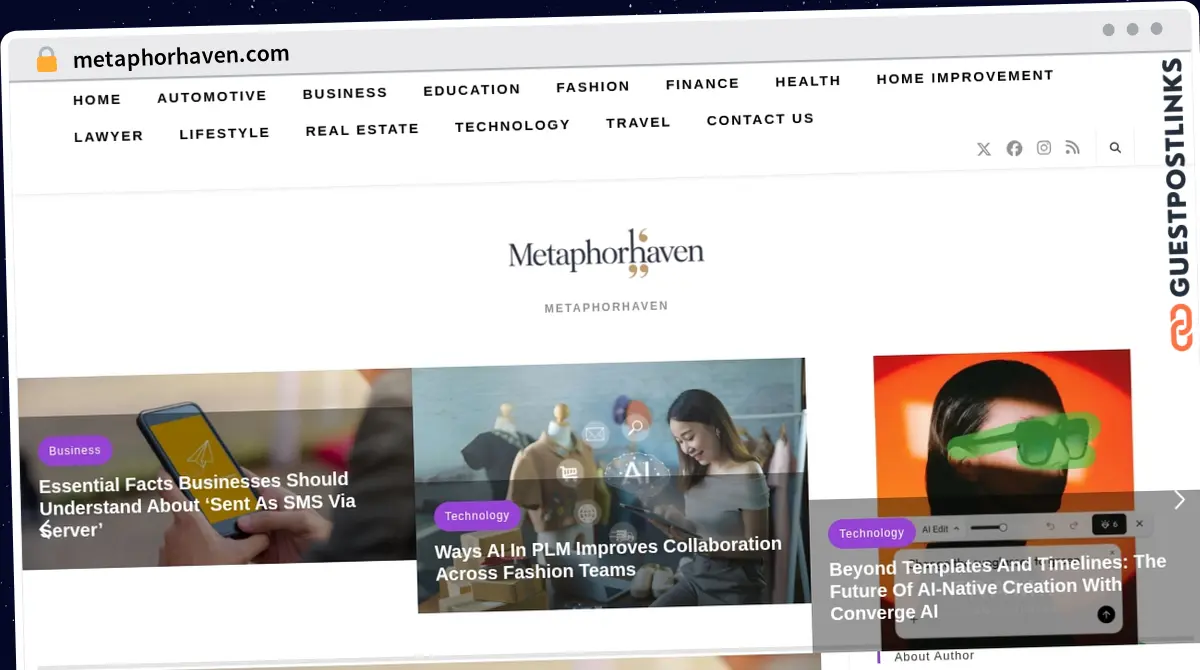 Publish Guest Post on metaphorhaven.com