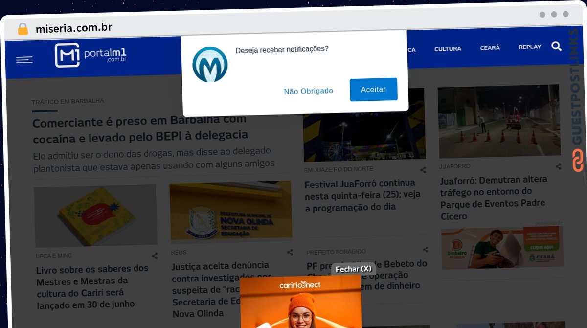 Publish Guest Post on miseria.com.br