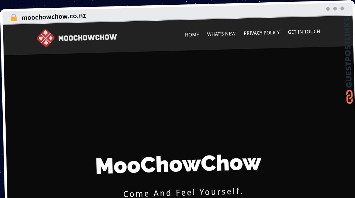 Publish Guest Post on moochowchow.co.nz