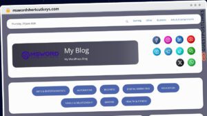 Publish Guest Post on mswordshortcutkeys.com